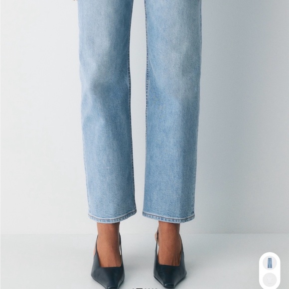 Denim Forum The Arlo High Rise Straight Jeans W26 27L - Picture 6 of 6